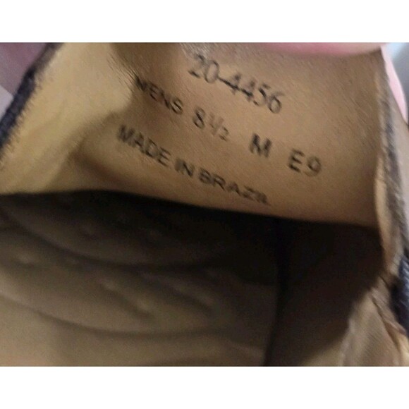 Johnston & Murphy Shoes Mens Size 8.5 Brown Leather Slip On Loafers Sheepskin - Picture 9 of 13